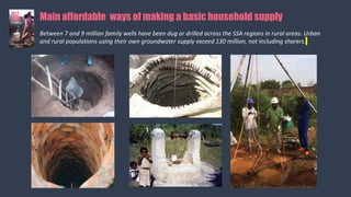 Main affordable ways of making a basic household supply
Between 7 and 9 million family wells have been dug or drilled acro...