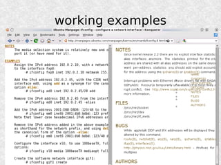 working examples
 