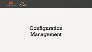 Configuration
Management
 