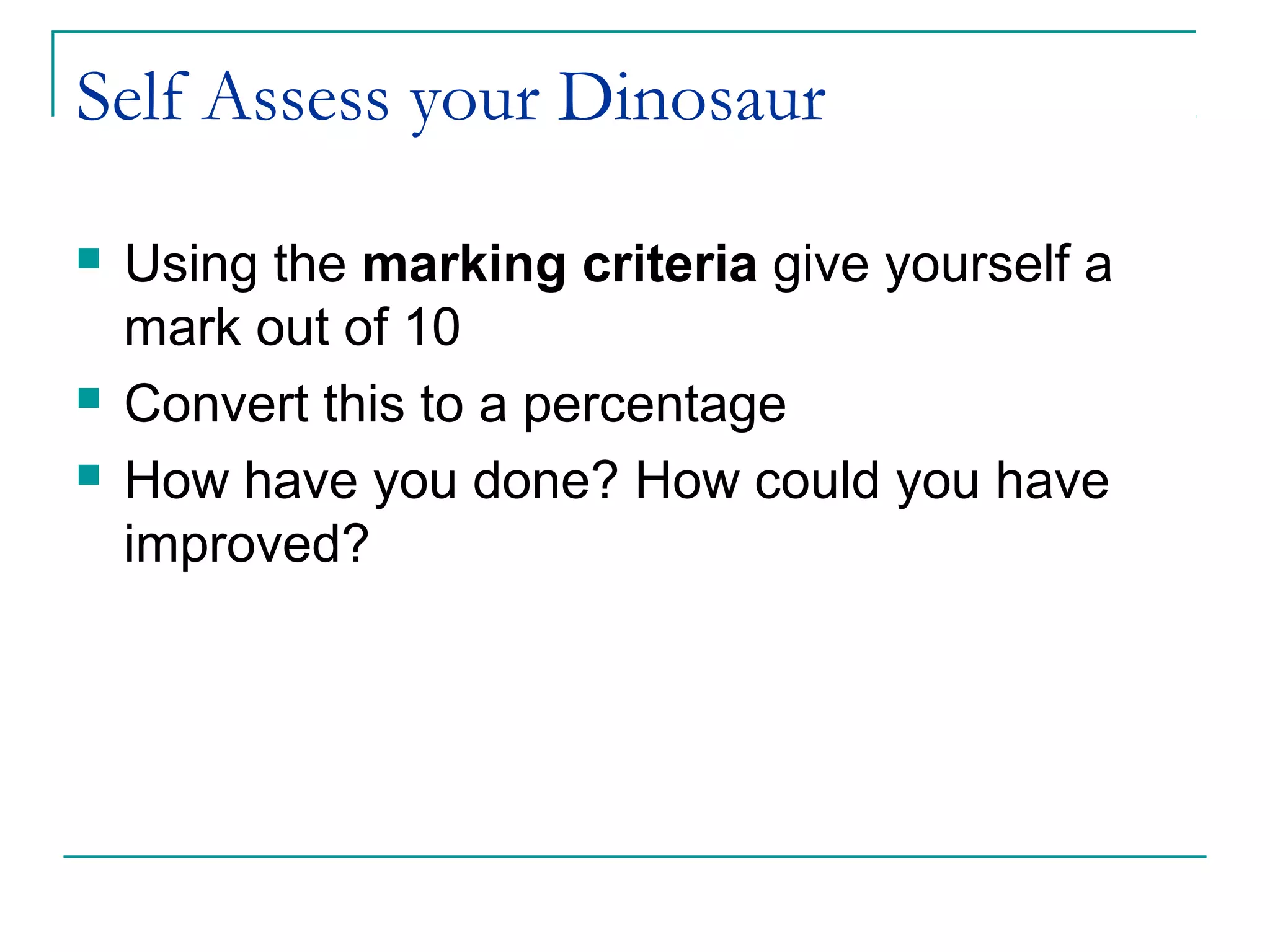 Self and Peer Assessment | PPT
