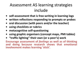 Self Assessment | PPTX