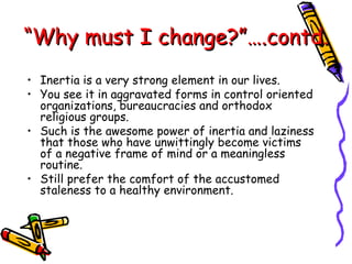 Self awareness & self analysis 