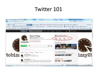 Twitter 101
 
