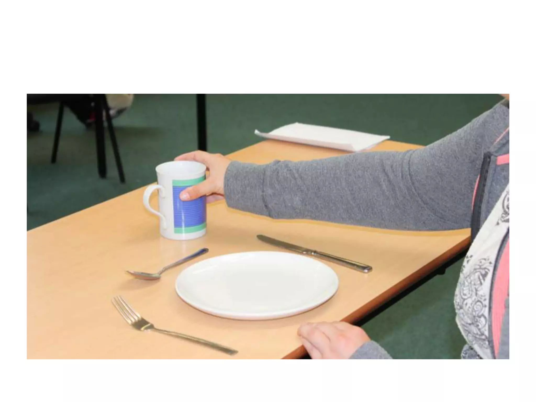 Self care skills_setting the table