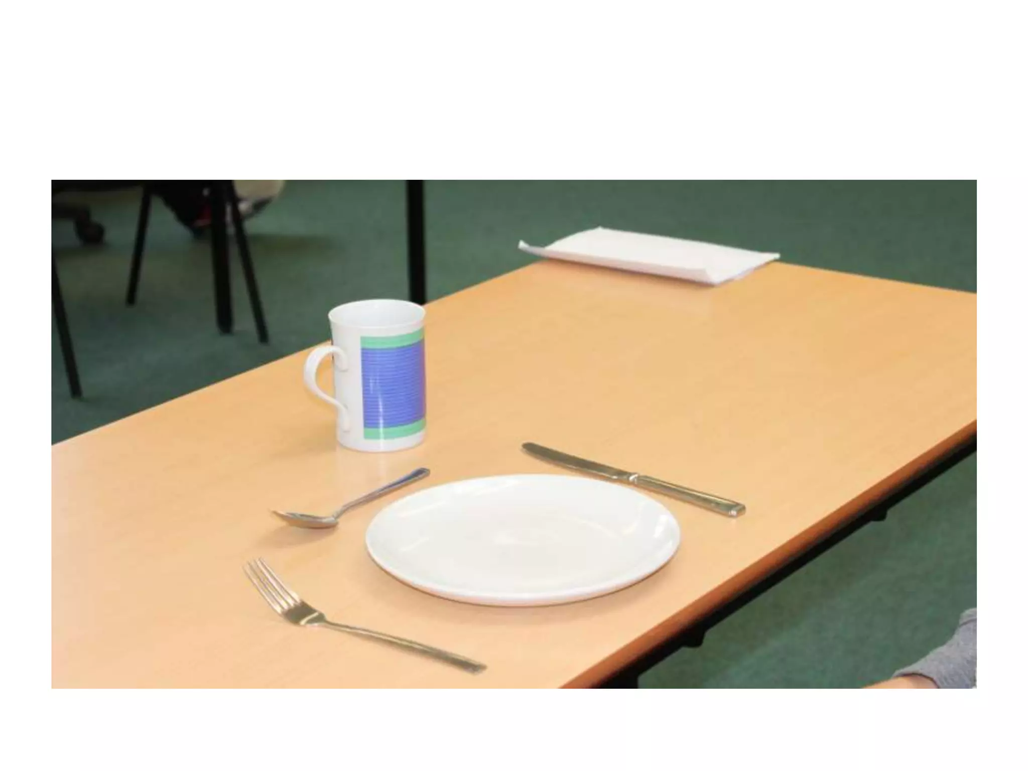 Self care skills_setting the table
