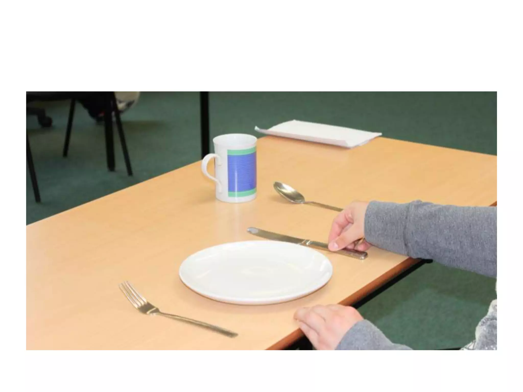 Self care skills_setting the table