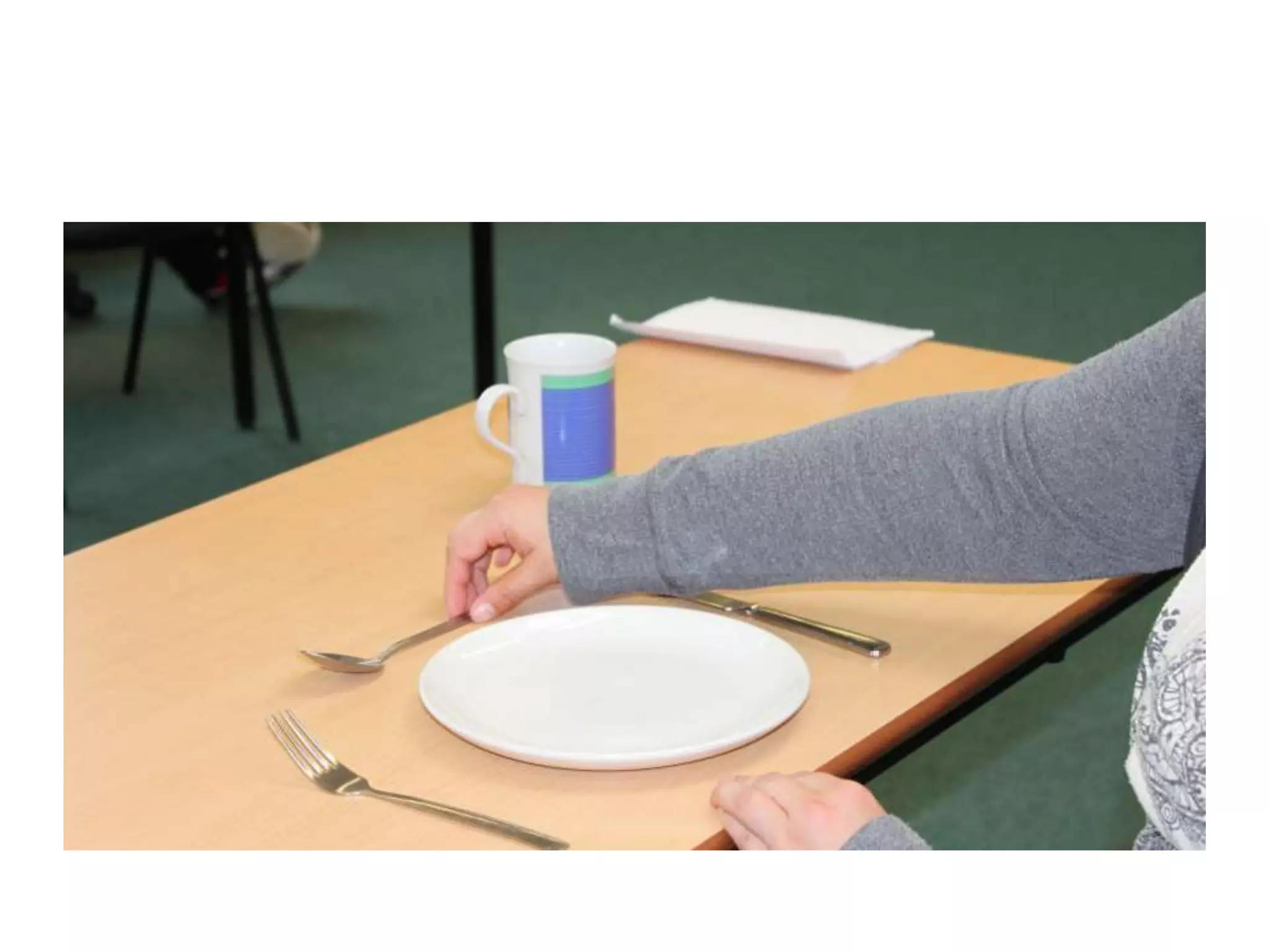 Self care skills_setting the table