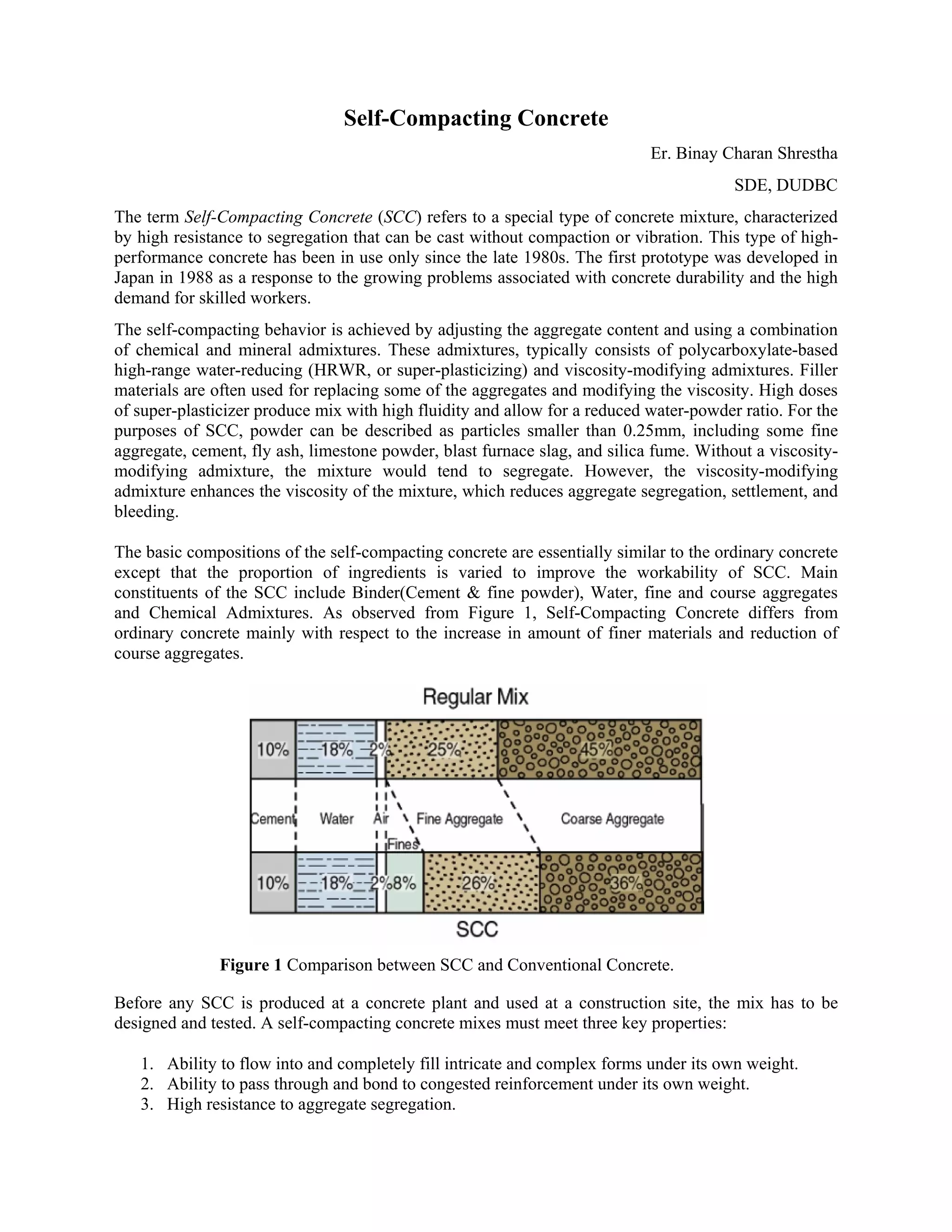 Self compacting concrete | PDF