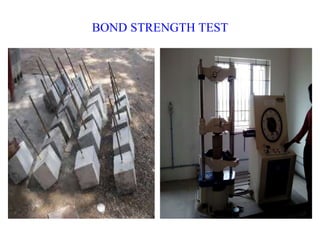 BOND STRENGTH TEST
 