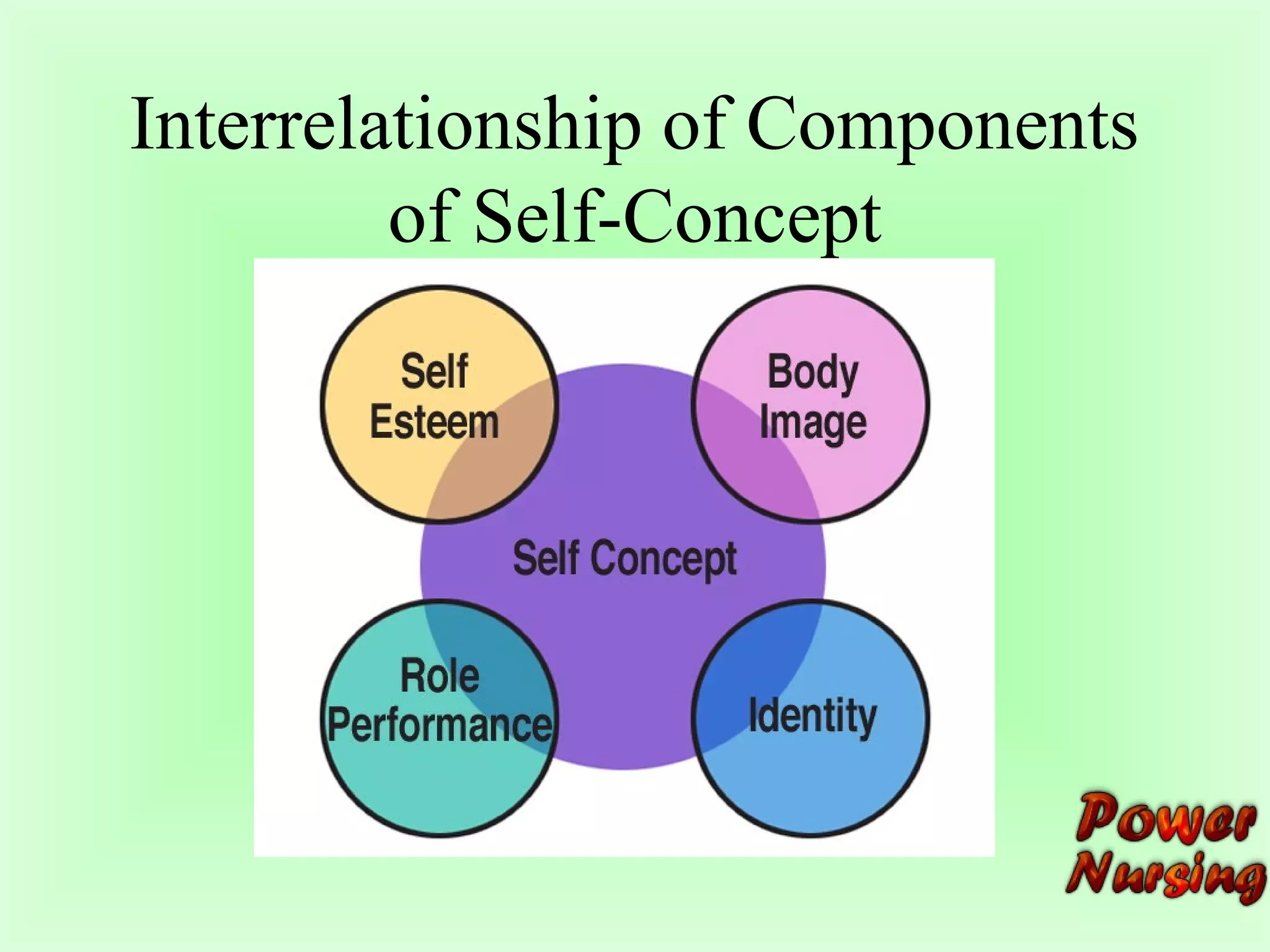 Interrelationship of Components 
of Self-Concept 
 