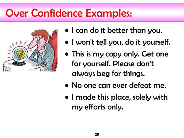 Self Confidence