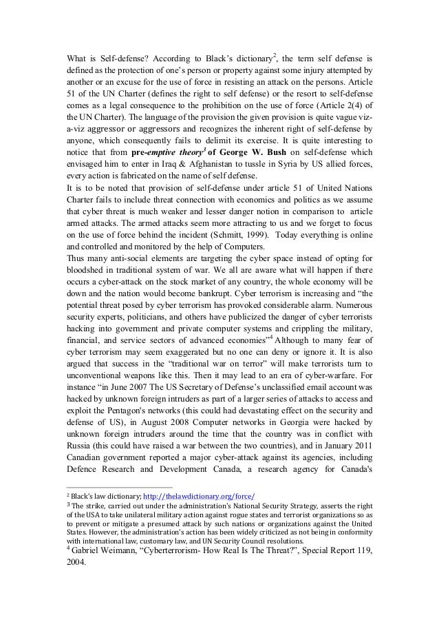 Un charter article 51 pdf