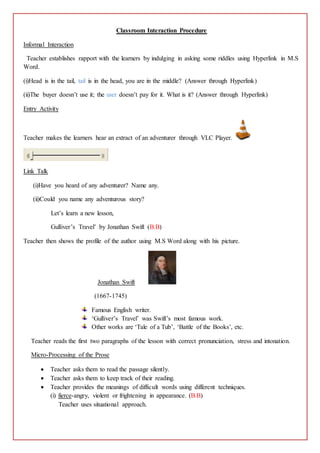 Self Designed Innovative Lesson Plan | DOCX