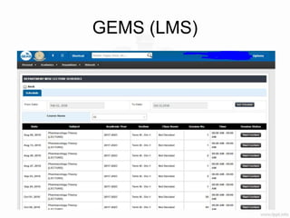 GEMS (LMS)
 