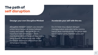 Self Disruption | PPTX