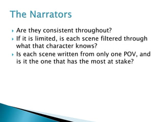Self Editing Your Novel Part 3 Who S Telling This Story Ppt Self Editing Your Novel Part 3 Who S Telling This Story Ppt