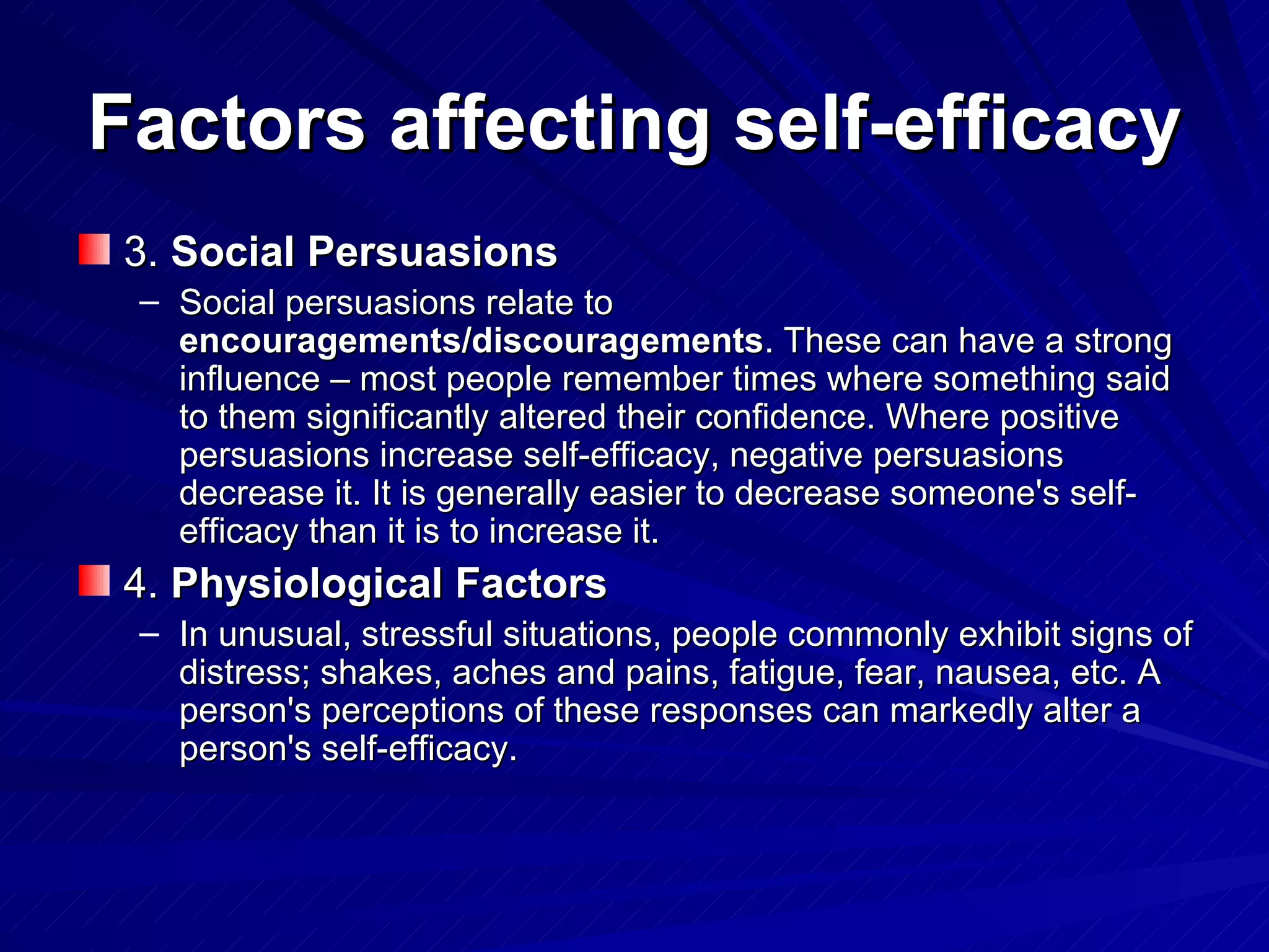 Self efficacy | PPT