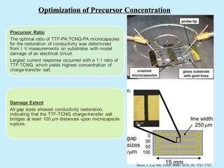 Optimization of Precursor Concentration




                            Moore, J. et al. Adv. Funct. Mater. 2010, 20, 1721–1727.
 