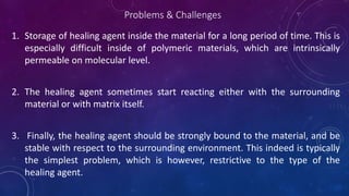 An Introduction to Self healing polymers | PPTX