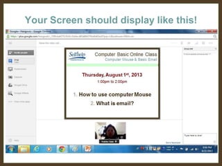 Your Screen should display like this!
•Sc

 
