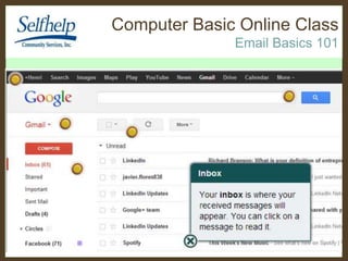 Computer Basic Online Class
Email Basics 101
/1.2rg

 