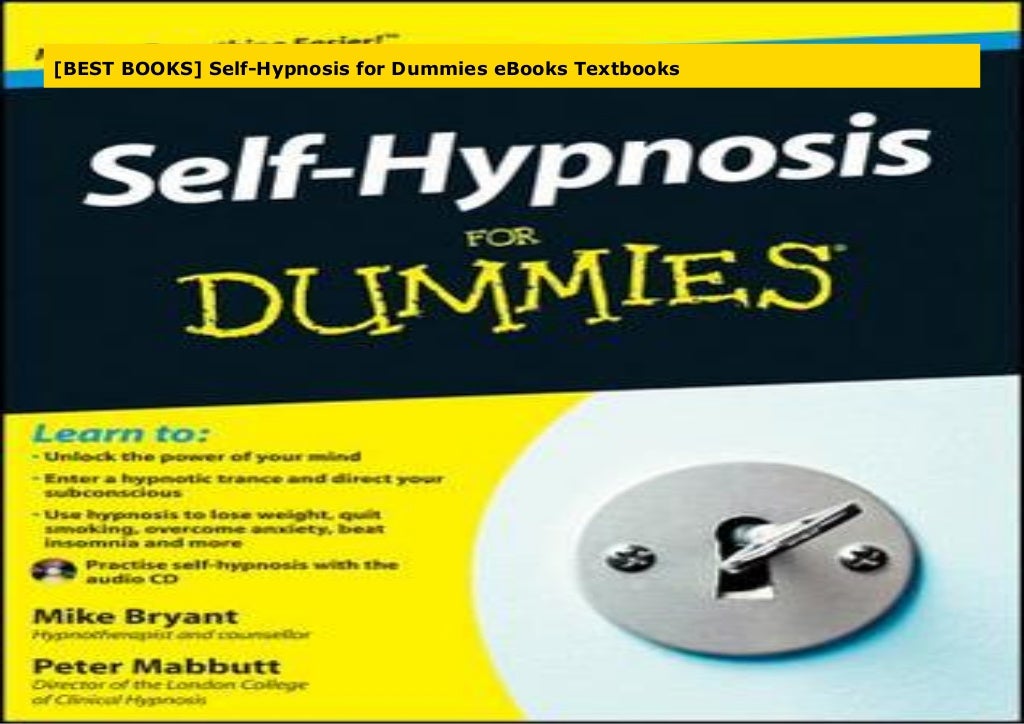 [BEST BOOKS] SelfHypnosis for Dummies eBooks Textbooks
