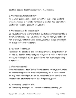 Self improvement guide | DOC