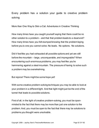 Self improvement guide | DOC