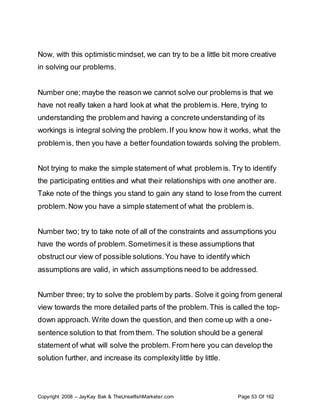 Self improvement guide | DOC