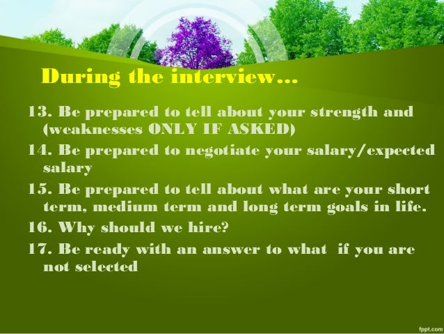 Self Introduction U0026 Interview Tips