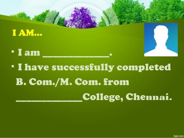 Self Introduction U0026 Interview Tips