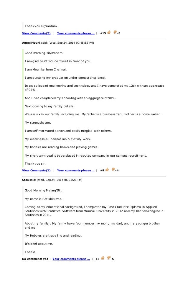 How to write a descriptive essay introduction myself