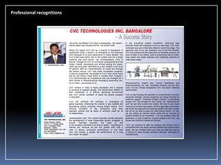 Professional recognitions

 