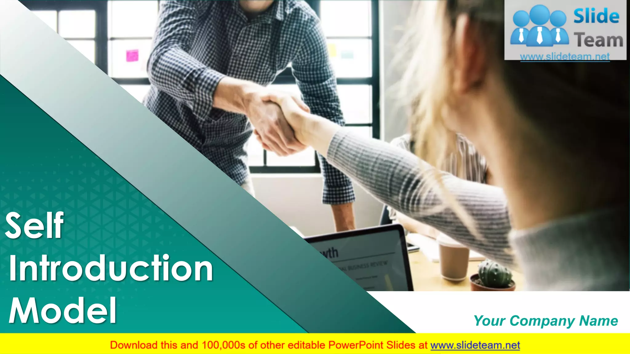 Self Introduction Model PowerPoint Presentation Slides | PDF