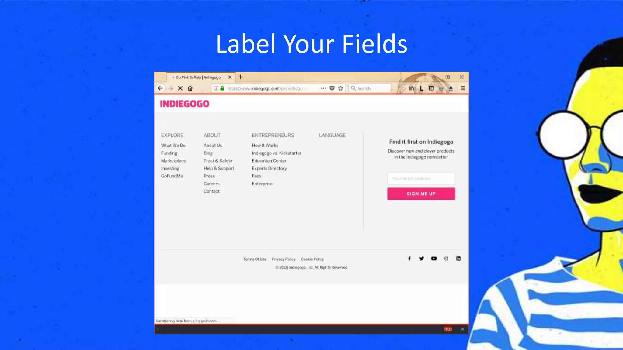 Label Your Fields
 