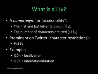 Selfish Accessibility: Government Digital Service | PPT