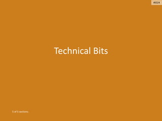 Technical Bits
5 of 5 sections.
#ID24
 
