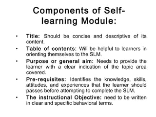 Self learning | PPT | Educational Assessment | Education