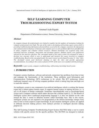 Self learning computer | PDF
