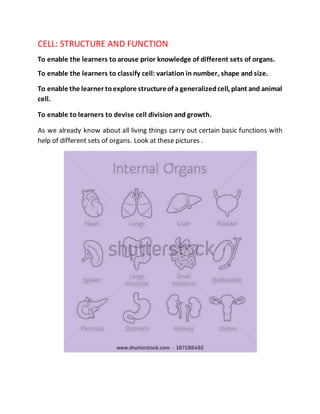Self learning material | DOCX