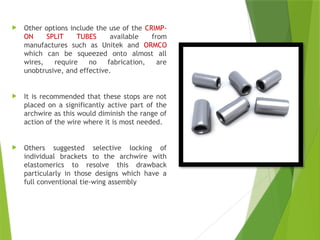SELF LIGATING BRACKETS In orthodontics as | PPTX