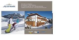 Hotel Alp Cron Moarhof
Via stazione 3 - 39030 Valdaora
Tel. +39 0474 496 241 - Fax: +39 0474 498 208
info@alpcronmoarhof.com - www.alpcronmoarhof.com
FesteggiateilNataleinsiemeanoiconiVostriamiciefamigliari.
Biscottinifreschifattiincasa,unbellissimoalberodiNatale,
unacasettadipanpepatoelanostrapiccolacapannadilegno.
*	7notticonMP
*	Moar’sWellnessPack(accappatoio,ciabatte,gelgambe)
*	HolidayPassPremium
*	piccolasorpresadiNatale
*	SuoninatalizilaseradellaVigiliadiNatale
PassateunabrevevacanzasugliscialPlanDeCorones.
*	apartireda3notticonMP
*	HolidayPassPremium
*	LateCheckOutsedisponibile
NatalealMoarhof
23.12.-29.12.17
ShortSkiBreak
06.01.-26.01.18
da623€da70€anotte
Perfesteggiarelapartenzadellanuovastagioneoffriamo4giorni
alprezzodi3,validoperilsoggiornoeloskipass.
*	4pernottamenticonMPalprezzodi3
*	HolidayPassPremium
*	MezzipubblicigratuitiperraggiungereimercatinidiNatale
aBrunico,SanCandido,Bressanone...
*	facoltativo:4giornidiskipassalprezzodi3(ultimogiorno23/12/17)
*	Scontipernoleggioattrezzaturaelezionidisci
*	LateCheckOutsedisponibile
Magianataliziaebenesserepuro…Laricettaperunabrevevacanza
prenataliziaperfetta.
*	3o4nottiinMPcondolcepomeridianoincluso
*	HolidayPassPremium
*	MezzipubblicigratuitiperraggiungereimercatinidiNatale
aBrunico,SanCandido,Braies...
*	“Natalis”-eventinataliziaValdaoraconvariappuntamenti
*	facoltativo:Moar’sWellnessPack,unmassaggioantistress
eunabottigliadiProseccoincamera€38apersona
MercatinidiNatale&Benessere
02.12.-25.12.17
DolomitiSuperPremière(4=3)
02.12.-22.12.17
da231€ da231€
Inverno
2017/18
Grafica: directa-media.it, Foto: Hotel Alp Cron Moarhof, Consorzio turistico
Plan de Corones - H.Rier, W.Harald, ©MGM A.Filz, ©SGM S.Scatà.
 