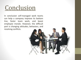 Self Managed Teams | PPTX