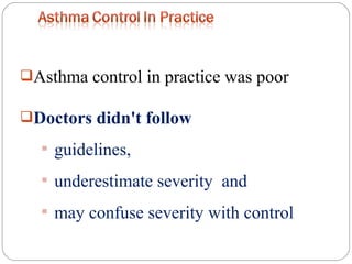 Self Management of Asthma