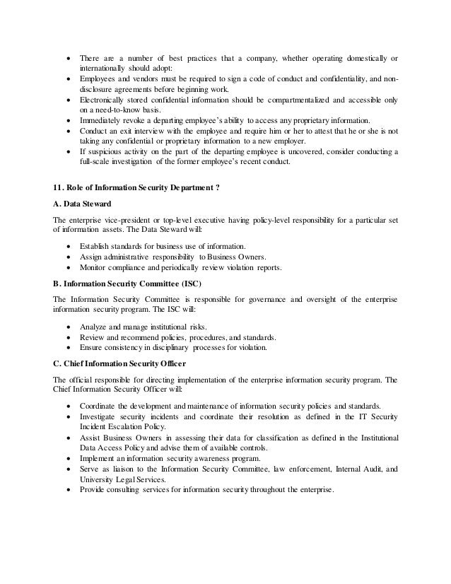 organization security policy What are examples of organizational policies a: and security, and ethics other policies may include the organization itself policies originating. organization security policy What are examples of organizational policies a: and security, and ethics other policies may include the organization itself policies originating.