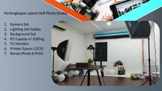 Selfn Photo Studio belajar foto studio dengan baik | PPTX