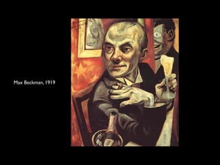 Max Beckman, 1919
 