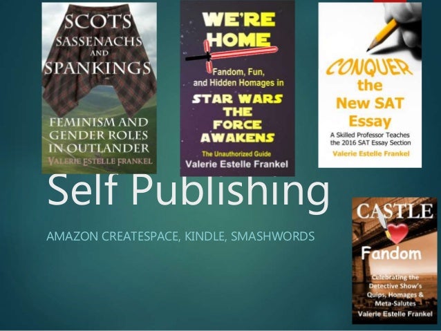 self publishing in createspace