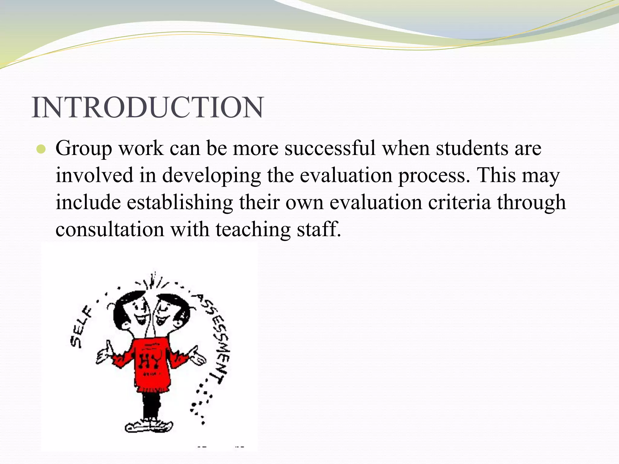 Self reflection and peer evaluation.pptx