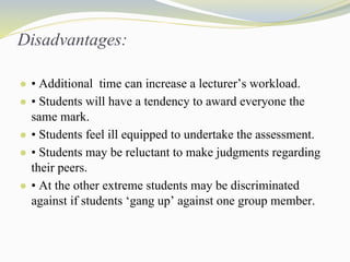 Self reflection and peer evaluation.pptx